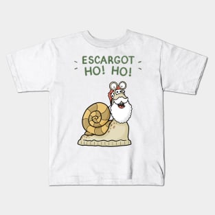 Escargot Ho Ho Kids T-Shirt